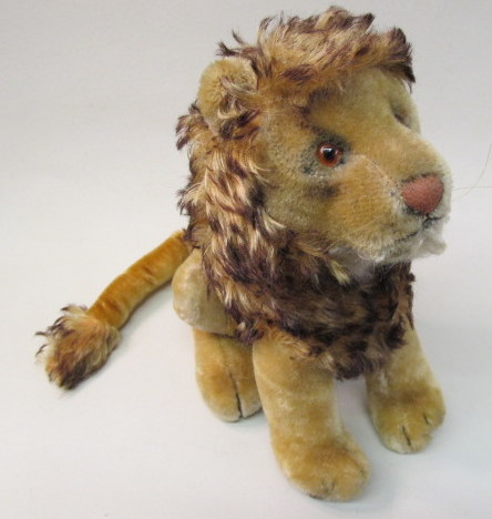 antique steiff lion